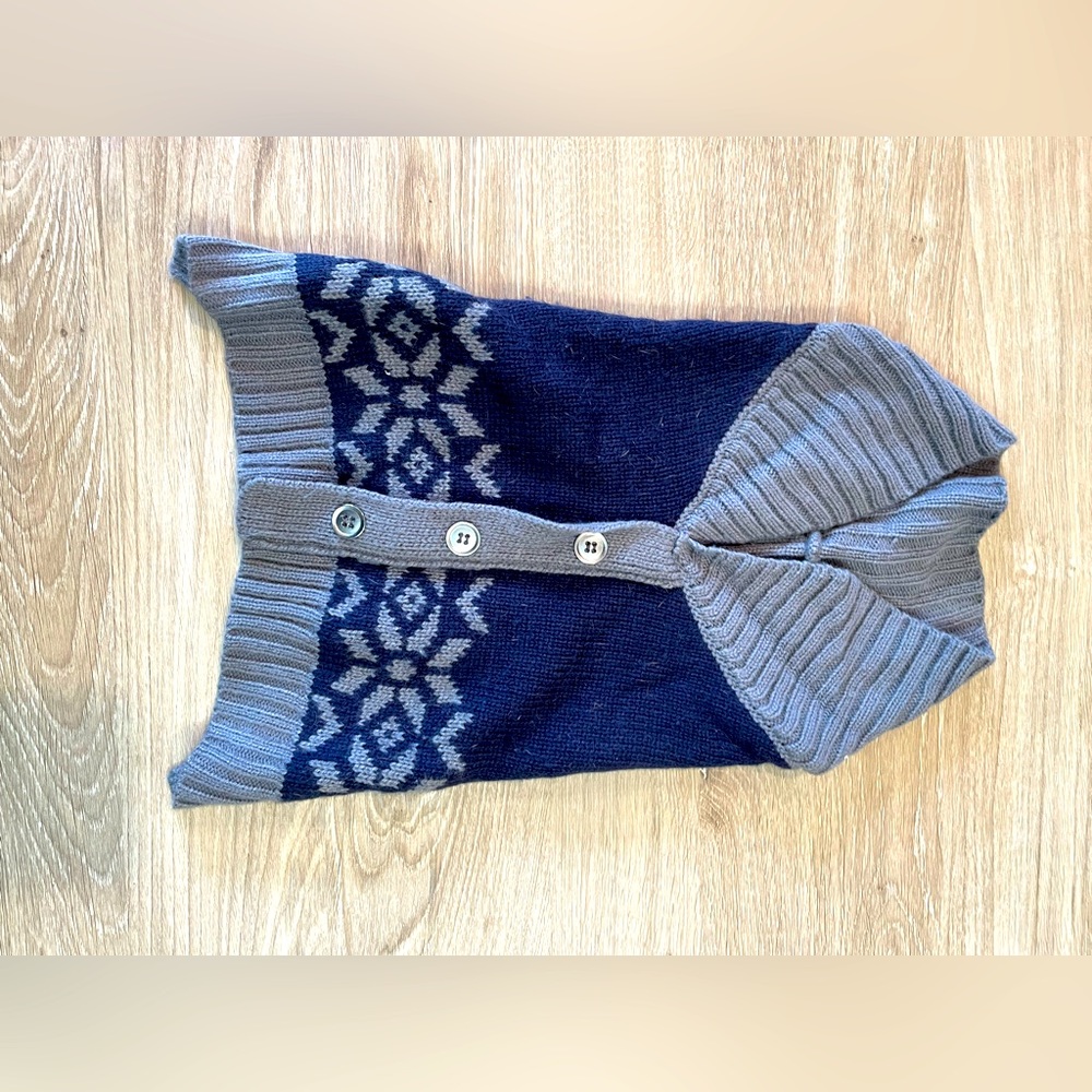 COZY WINTER CARDIGAN SWEATER FOR SMALL/MEDIUM DOGS!!!